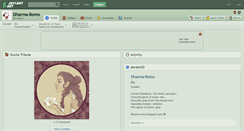 Desktop Screenshot of dharma-romo.deviantart.com