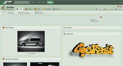 Desktop Screenshot of go-fast.deviantart.com