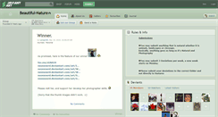 Desktop Screenshot of beautiful-nature.deviantart.com