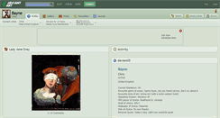 Desktop Screenshot of bayne.deviantart.com