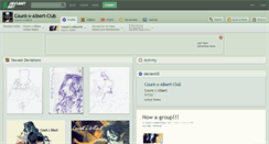 Desktop Screenshot of count-x-albert-club.deviantart.com