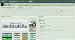 Desktop Screenshot of mcc-club.deviantart.com