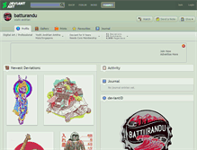 Tablet Screenshot of batturandu.deviantart.com