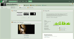 Desktop Screenshot of masculinebeauty.deviantart.com