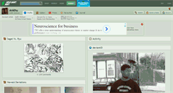 Desktop Screenshot of ankhu.deviantart.com