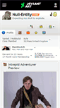 Mobile Screenshot of null-entity.deviantart.com