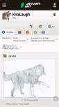 Mobile Screenshot of kiralaugh.deviantart.com