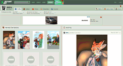 Desktop Screenshot of akiric.deviantart.com