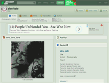 Tablet Screenshot of alex-kate.deviantart.com