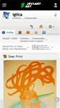 Mobile Screenshot of igtica.deviantart.com