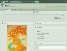 Tablet Screenshot of igtica.deviantart.com