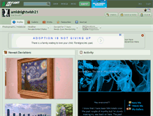Tablet Screenshot of amidnightwish21.deviantart.com