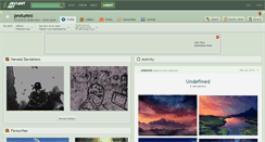 Desktop Screenshot of prelumni.deviantart.com
