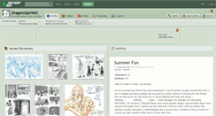 Desktop Screenshot of dragonsspirit60.deviantart.com