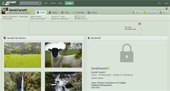 Desktop Screenshot of danielcanetti.deviantart.com