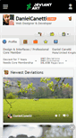 Mobile Screenshot of danielcanetti.deviantart.com
