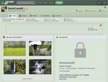 Tablet Screenshot of danielcanetti.deviantart.com