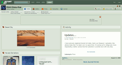 Desktop Screenshot of kimi-omou-koe.deviantart.com