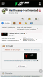 Mobile Screenshot of halfinsane-halfmenta.deviantart.com