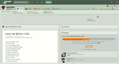 Desktop Screenshot of luckylisa.deviantart.com