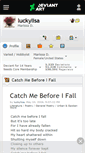 Mobile Screenshot of luckylisa.deviantart.com