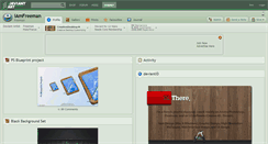 Desktop Screenshot of iamfreeman.deviantart.com