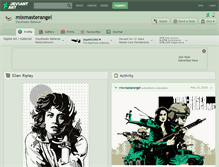 Tablet Screenshot of mixmasterangel.deviantart.com