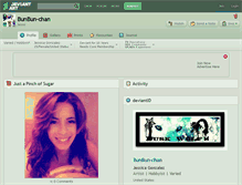 Tablet Screenshot of bunbun-chan.deviantart.com