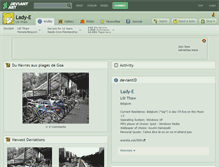 Tablet Screenshot of lady-e.deviantart.com