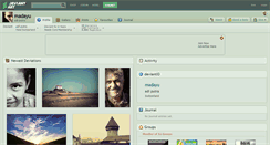 Desktop Screenshot of madayu.deviantart.com