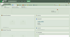 Desktop Screenshot of mollycoddles.deviantart.com