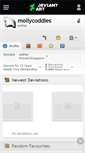 Mobile Screenshot of mollycoddles.deviantart.com