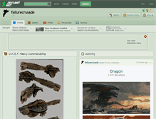 Tablet Screenshot of failurecrusade.deviantart.com