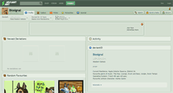 Desktop Screenshot of biosignal.deviantart.com