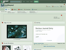 Tablet Screenshot of knotlikeyou2.deviantart.com