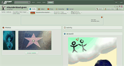 Desktop Screenshot of misunderstood-gwen.deviantart.com