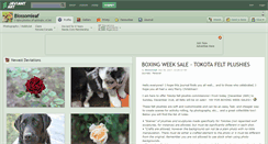 Desktop Screenshot of blossomleaf.deviantart.com