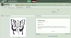 Desktop Screenshot of loserninja.deviantart.com