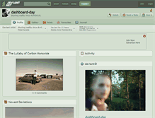 Tablet Screenshot of dashboard-day.deviantart.com