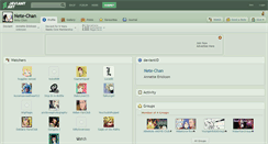 Desktop Screenshot of nete-chan.deviantart.com