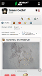 Mobile Screenshot of enami-dochin.deviantart.com