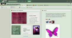 Desktop Screenshot of depresionabusesuport.deviantart.com