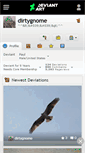 Mobile Screenshot of dirtygnome.deviantart.com