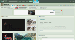 Desktop Screenshot of ailoncha.deviantart.com