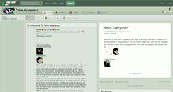 Desktop Screenshot of color-academy.deviantart.com