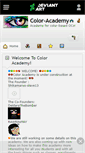 Mobile Screenshot of color-academy.deviantart.com