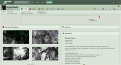 Desktop Screenshot of decatrizacto.deviantart.com