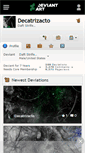 Mobile Screenshot of decatrizacto.deviantart.com