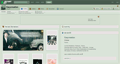 Desktop Screenshot of easycreation.deviantart.com