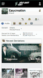 Mobile Screenshot of easycreation.deviantart.com